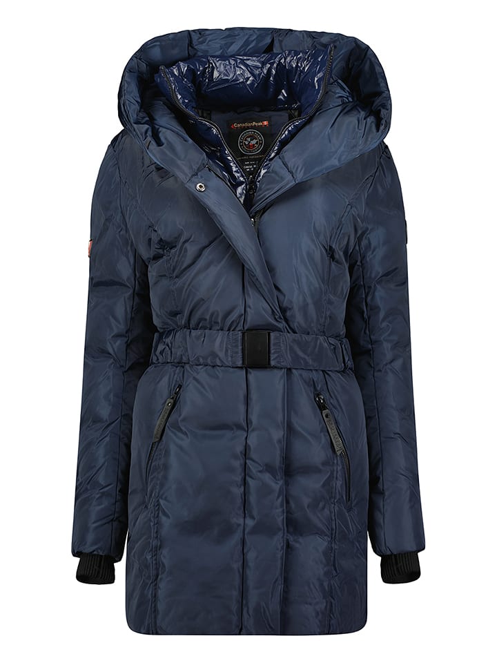 Canadian Peak Płaszcz zimowy "Ablackstone" w kolorze granatowym rozmiar: XL