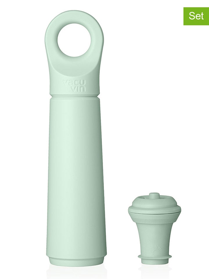 Vacu Vin 2-częściowy zestaw "Loop" w kolorze miętowym rozmiar: onesize