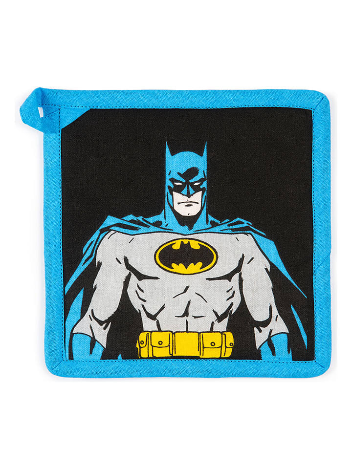 Trendy Kitchen by EXCÉLSA Łapka kuchenna "Supereroi" w kolorze niebiesko-czarnym - 20 x 20 cm rozmiar: onesize