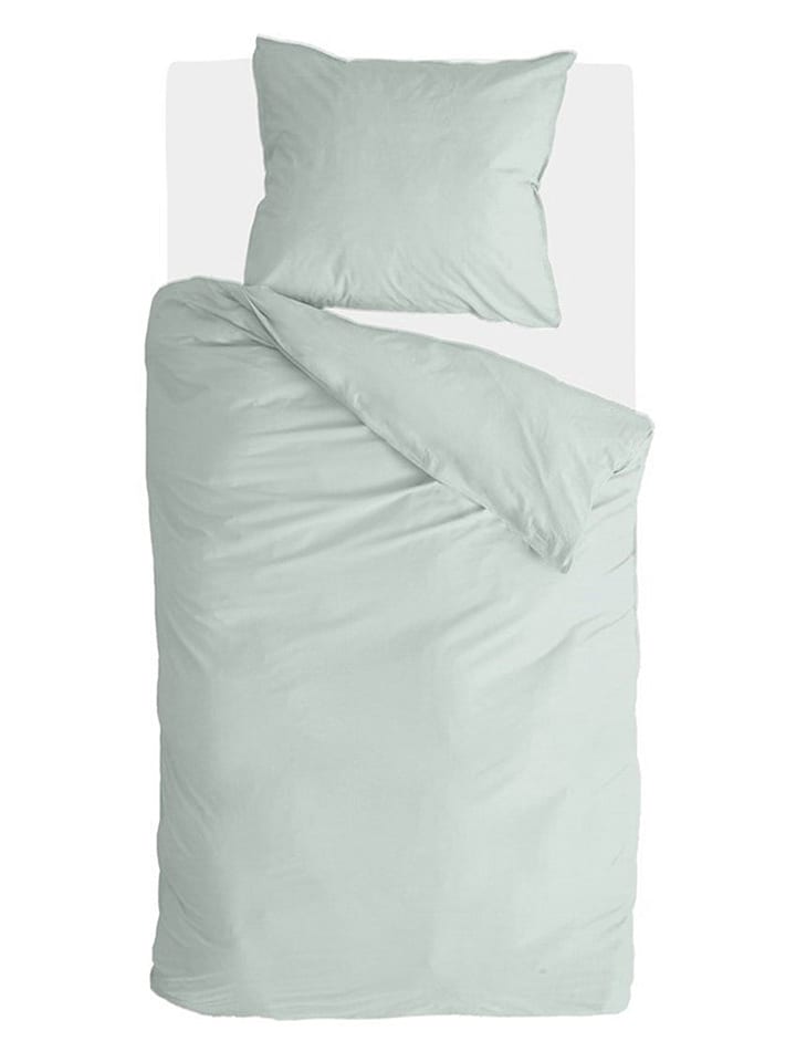 Walra Komplet pościeli "Vintage" w kolorze turkusowym rozmiar: 240x220 cm