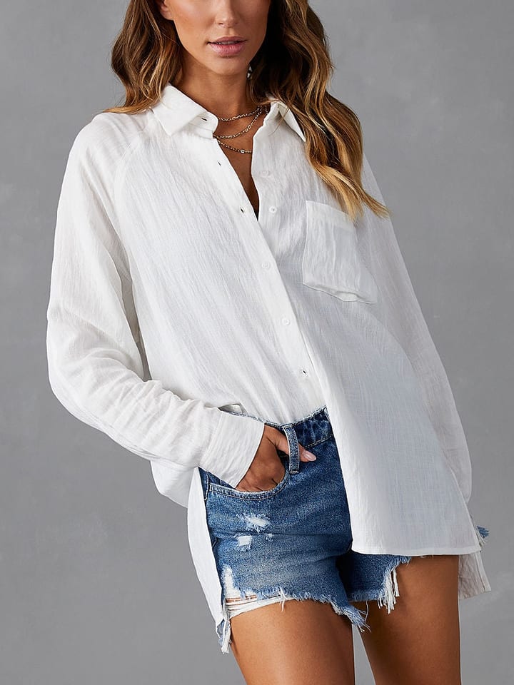 LA Angels Koszula w kolorze kremowym rozmiar: L