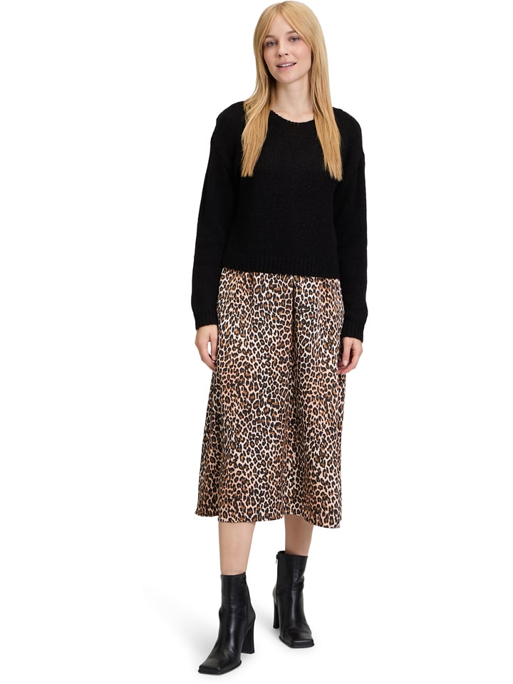 Vera Mont Sukienka w kolorze czarno-jasnobrązowym rozmiar: 40