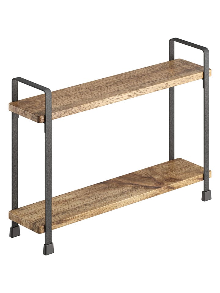 metaltex Regał w kolorze jasnobrązowym na przyprawy - 34 x 23 x 8 cm rozmiar: onesize