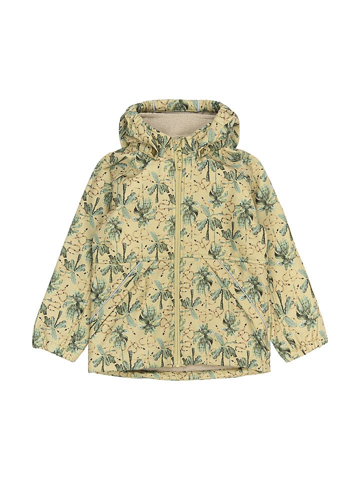 mikk-line Kurtka softshellowa w kolorze zielono-żółtym rozmiar: 134