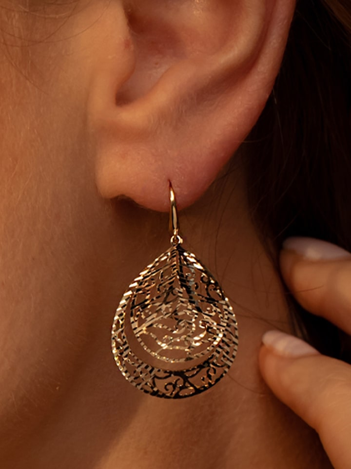 OR ÉCLAT Złote kolczyki "Orientale" rozmiar: onesize