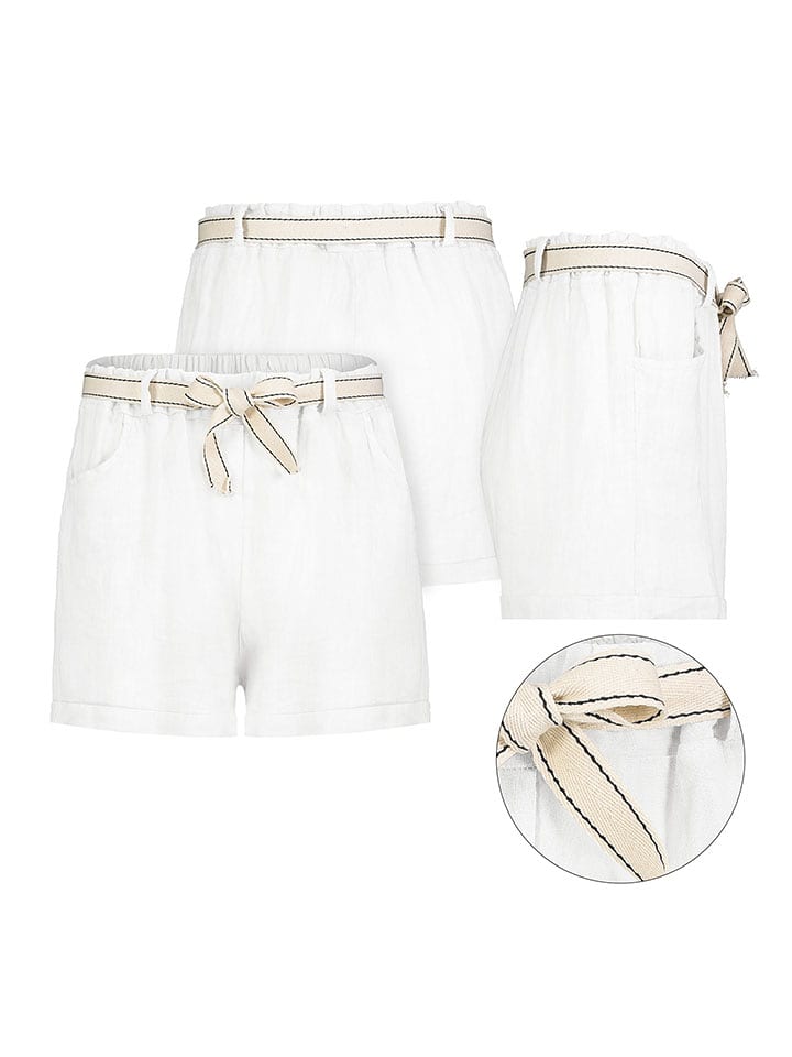 Eight2Nine Szorty w kolorze białym rozmiar: S/M