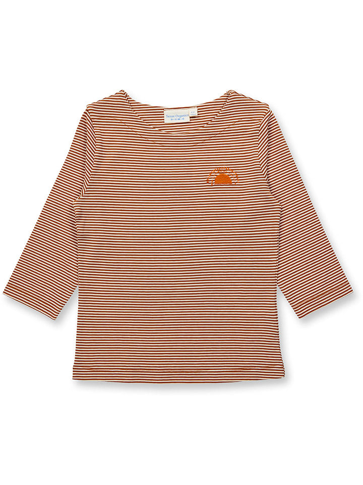 Sense Organics Koszulka w kolorze jasnobrązowym rozmiar: 98