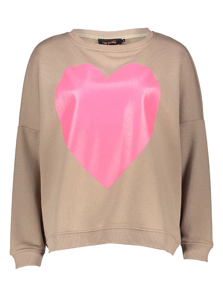 miss goodlife Bluza w kolorze beżowym rozmiar: XL