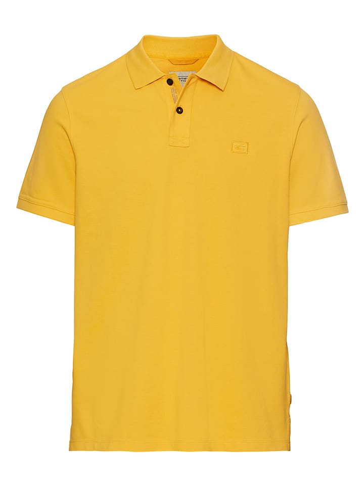Camel Active Koszulka polo w kolorze żółtym rozmiar: L