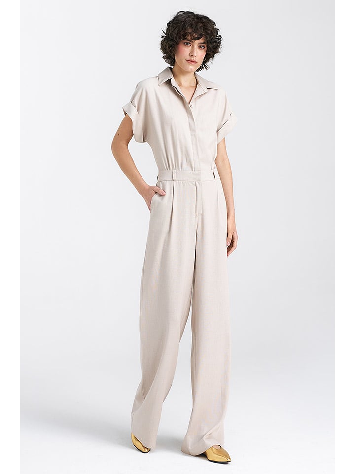 Nife Kombinezon w kolorze beżowym rozmiar: 36