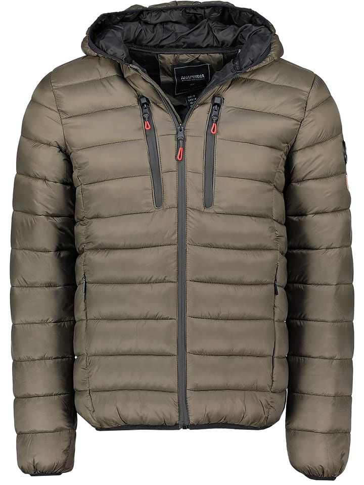 ANAPURNA Kurtka pikowana "Alaricana" w kolorze khaki rozmiar: L