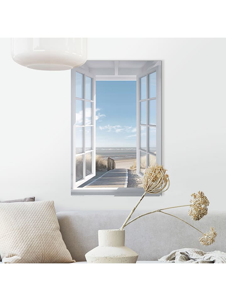 Orangewallz Druk artystyczny "Northsea Window" rozmiar: 60x90 cm