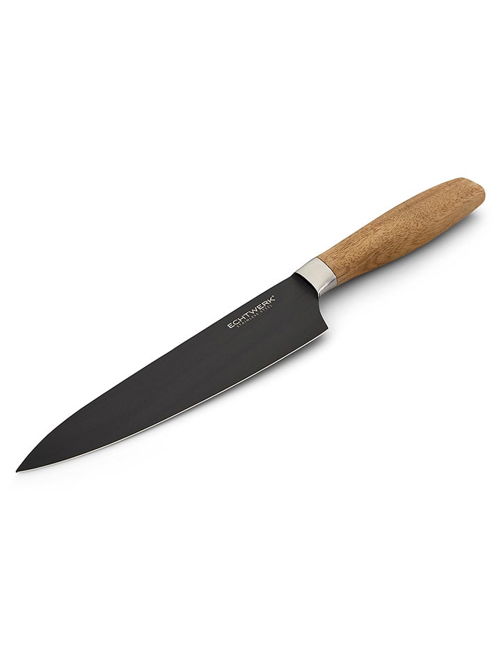 Echtwerk Nóż kuchenny "Classic - Black Edition" w kolorze jasnobrązowo-czarnym rozmiar: onesize