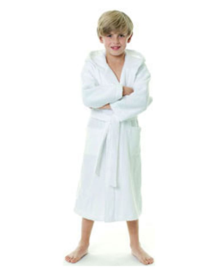 Egeria Szlafrok "Maurice" w kolorze białym rozmiar: 176