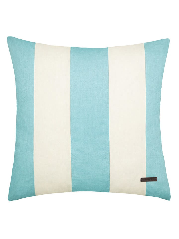 ESPRIT Poszewka "Neo" w kolorze błękitno-białym na poduszkę rozmiar: 45x45 cm