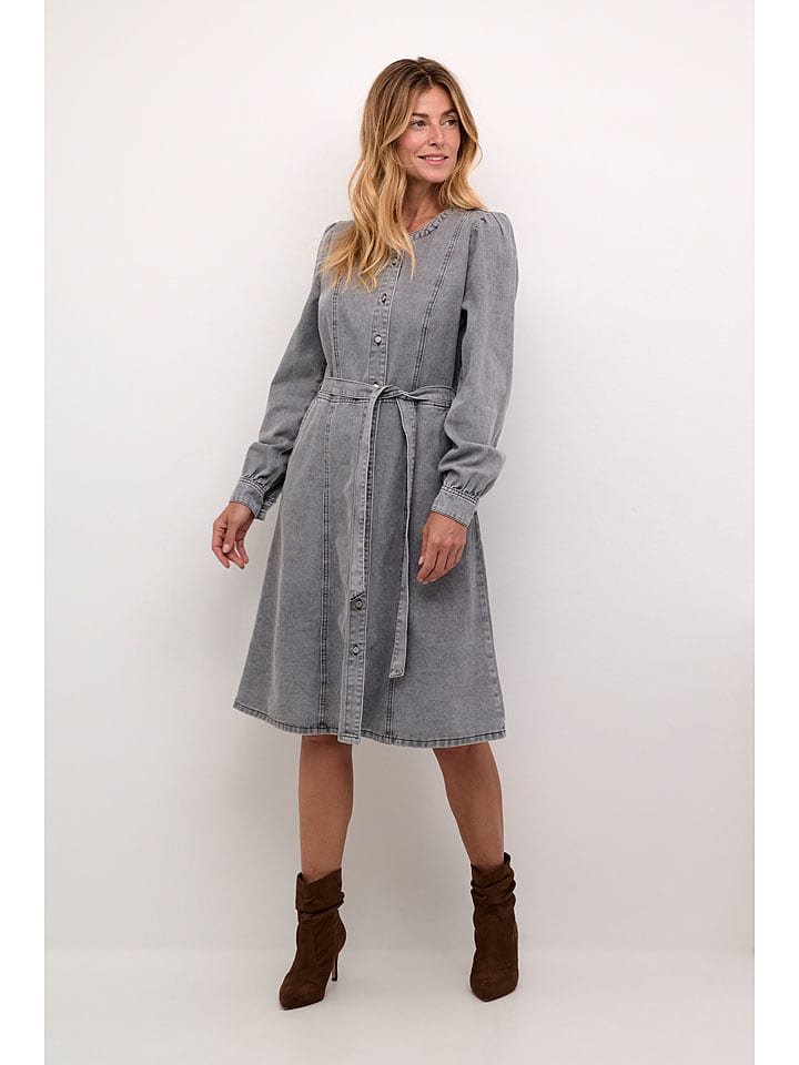 Cream Sukienka "Ruth" w kolorze szarym rozmiar: 46