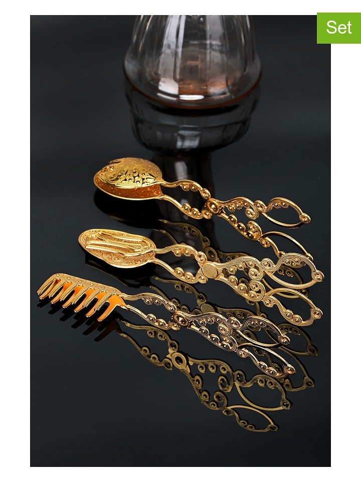 Hermia Szczypce (3 szt.) w kolorze złotym rozmiar: onesize