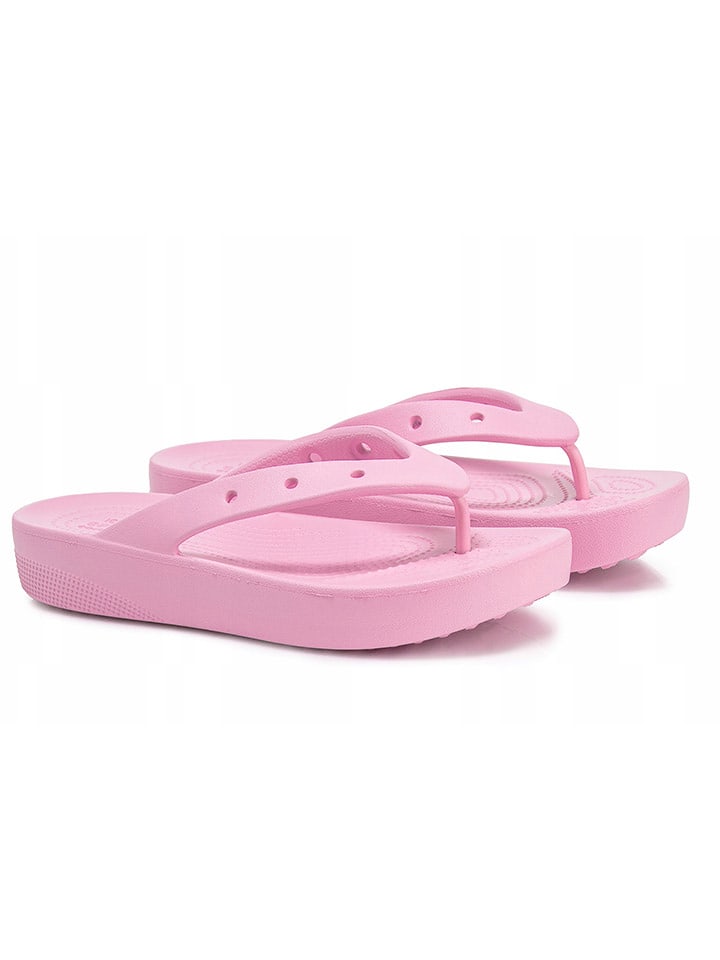 Crocs Japonki "Classic" w kolorze jasnoróżowym rozmiar: 39/40