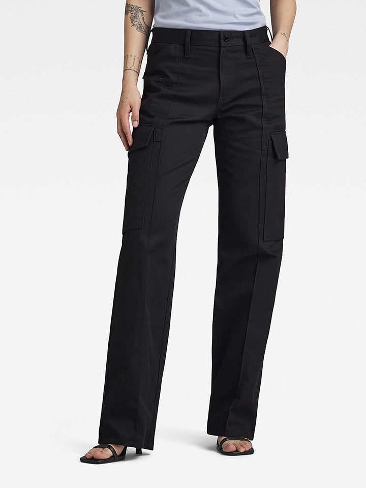 G-Star Bojówki w kolorze czarnym rozmiar: W26/L32