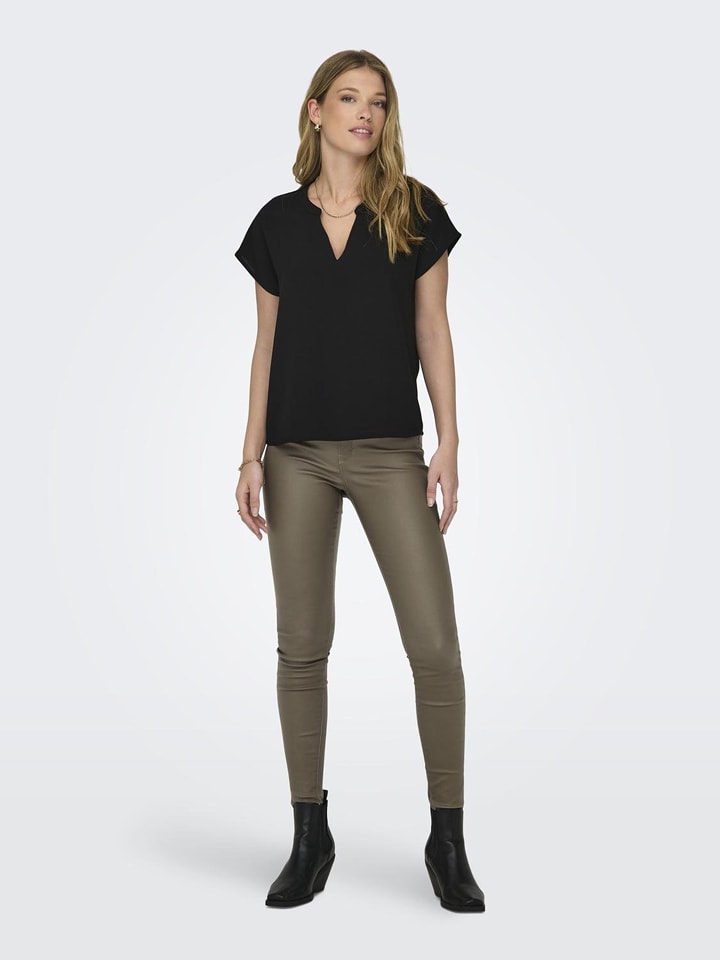 JDY Bluzka w kolorze czarno-białym rozmiar: 38