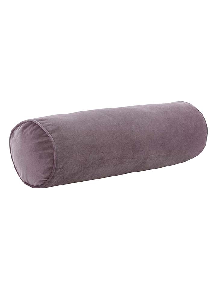 Ellos Home Poduszka "Nora" w kolorze fioletowym pod kark rozmiar: 55x18 cm