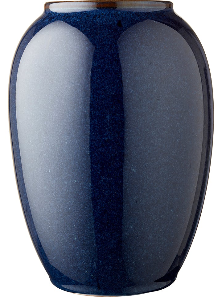 Bitz Wazon w kolorze granatowym - wys. 20 cm rozmiar: onesize