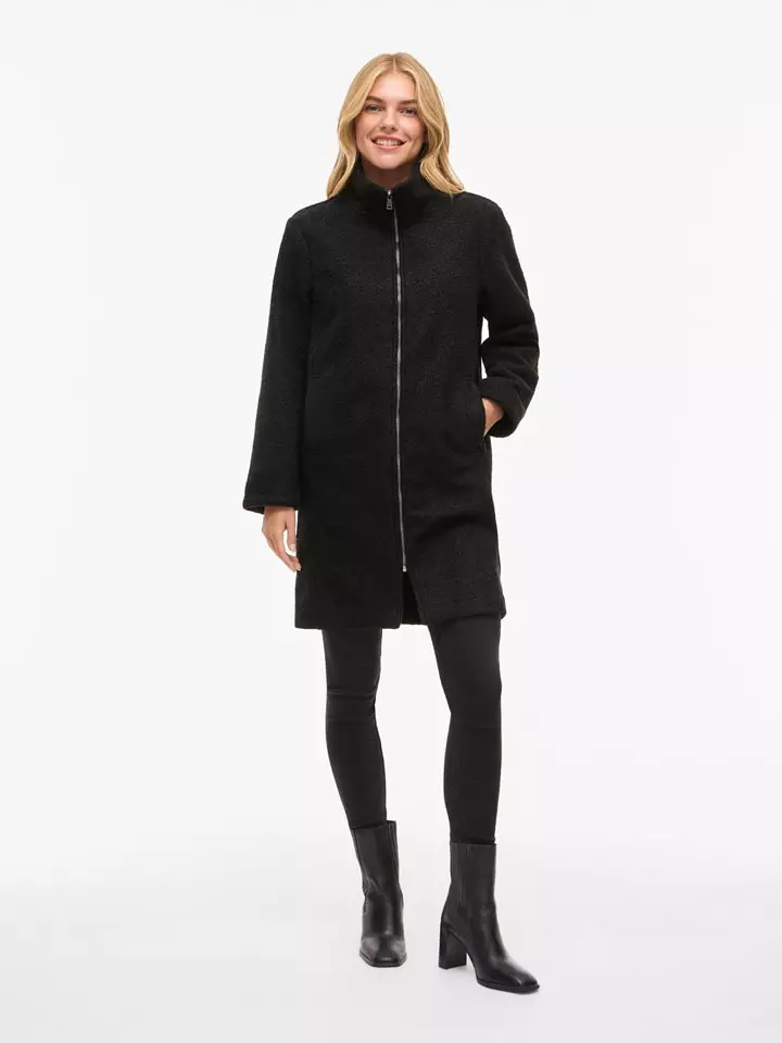 Vila Płaszcz przejściowy "Vijadas" w kolorze czarnym rozmiar: 40