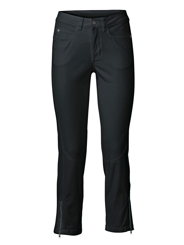 Heine Dżinsy - Mom fit - w kolorze czarnym rozmiar: 46