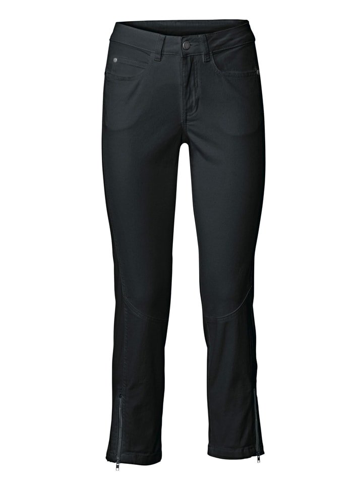 Heine Dżinsy - Mom fit - w kolorze czarnym rozmiar: 46