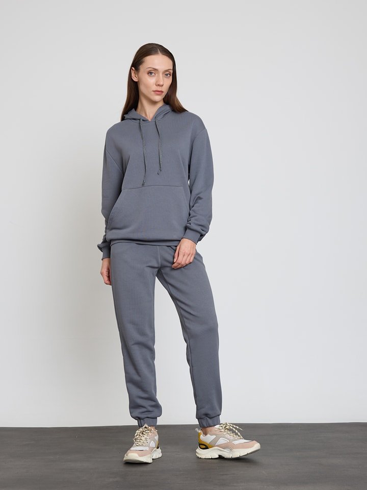 BGN Spodnie dresowe w kolorze szarym rozmiar: 40