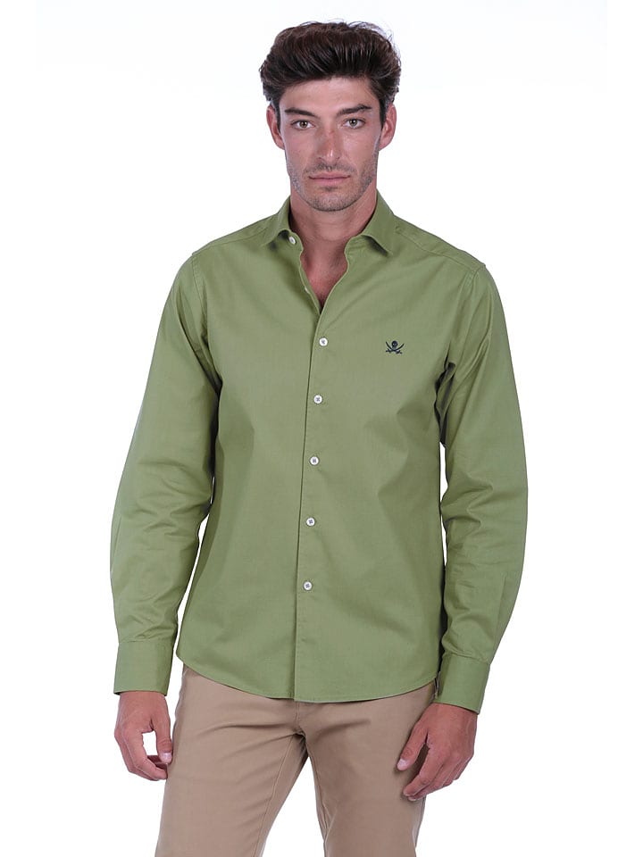 The Time of Bocha Koszula w kolorze zielonym rozmiar: L