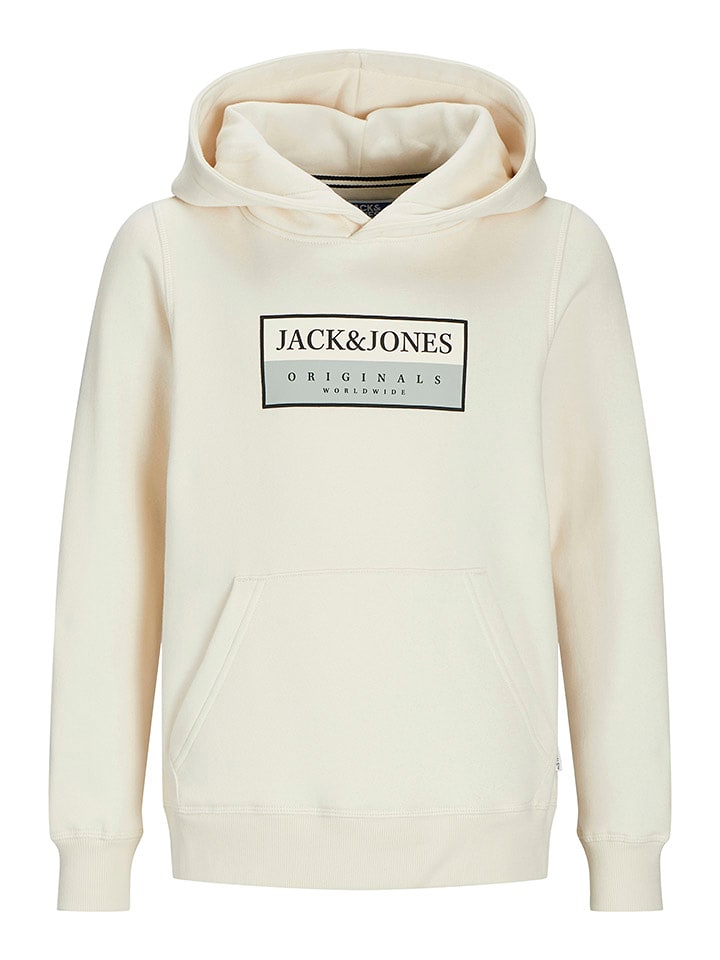 JACK & JONES Junior Bluza "Frederiksberg" w kolorze kremowym rozmiar: 164