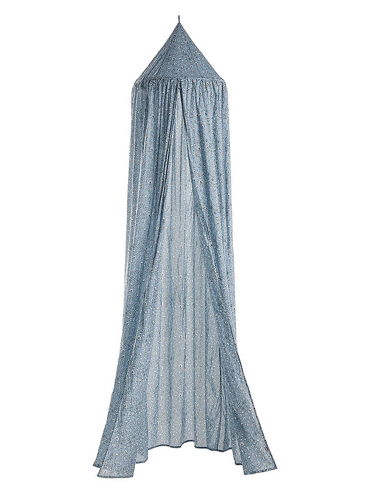 vertbaudet Baldachim w kolorze niebieskim - wys. 300 cm rozmiar: onesize