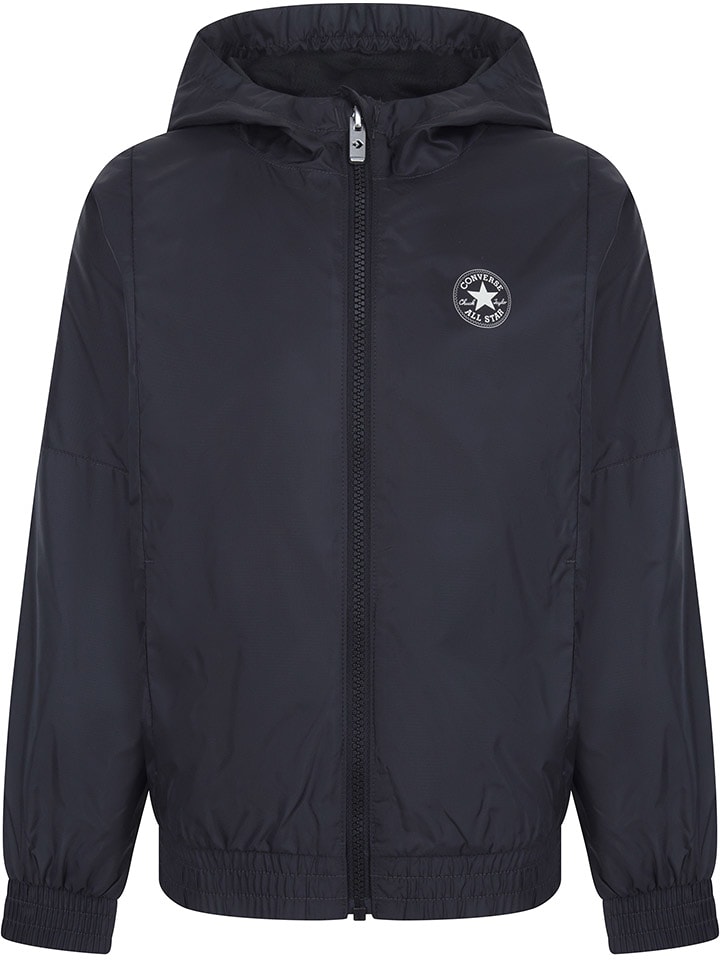 Converse Kurtka przeciwwiatrowa w kolorze czarnym rozmiar: 152/158