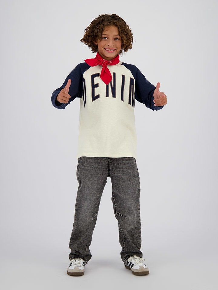 Vingino Dżinsy - Relaxed fit - w kolorze antracytowym rozmiar: 140