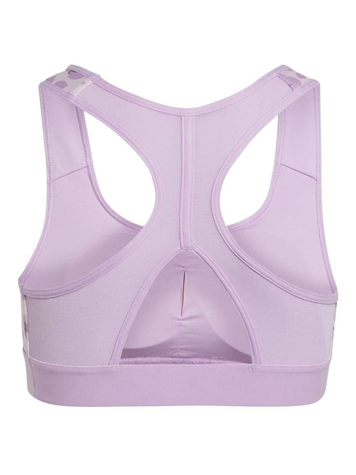 adidas Biustonosz sportowy "JG PWR BR" w kolorze fioletowym rozmiar: 152