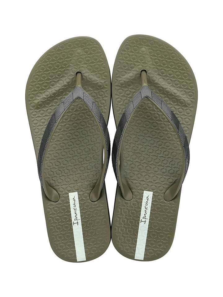 Ipanema Japonki w kolorze khaki rozmiar: 40