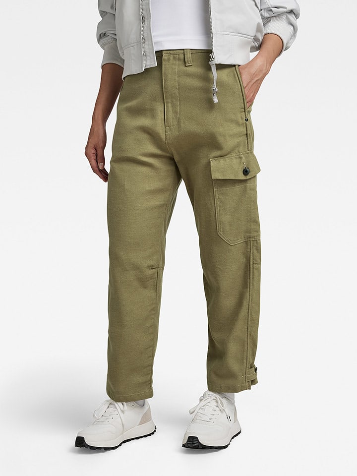 G-Star Bojówki w kolorze oliwkowym rozmiar: W30