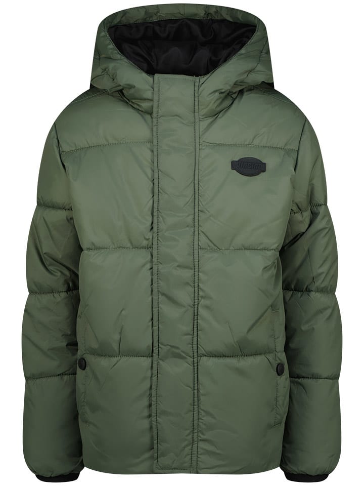 Vingino Kurtka pikowana w kolorze ciemnozielonym rozmiar: 164