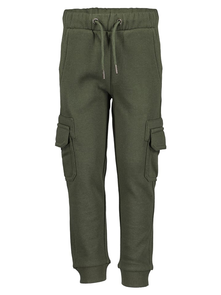 Blue Seven Spodnie dresowe w kolorze khaki rozmiar: 92