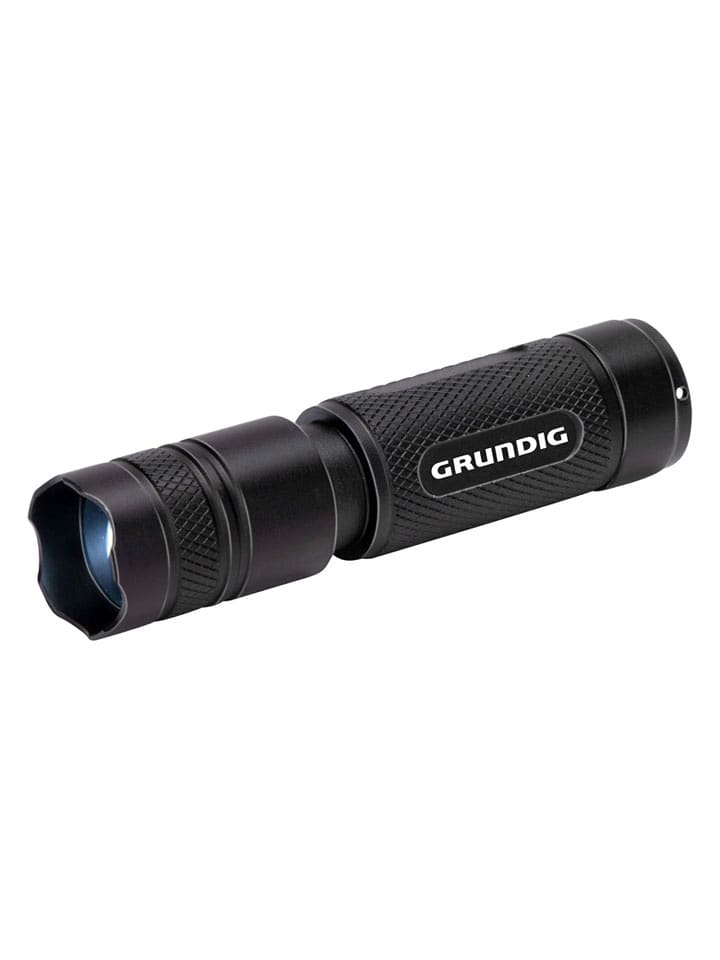 GRUNDIG Latarka w kolorze czarnym - wys. 13 cm rozmiar: onesize