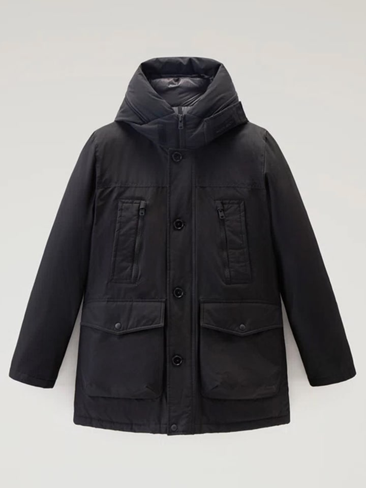 Woolrich Parka puchowa "Ramar Arctic" w kolorze czarnym rozmiar: L
