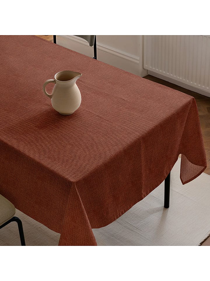 Mint Rugs Obrus "Smooth Indra" w kolorze jasnobrązowym rozmiar: 140x300 cm