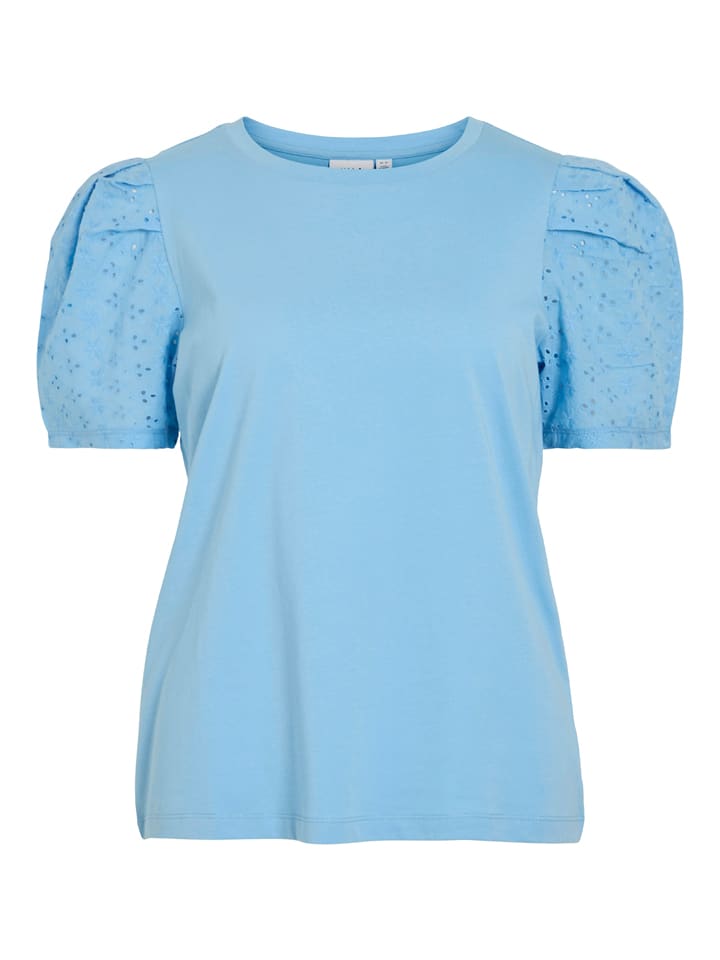 Vila Koszulka w kolorze błękitnym rozmiar: XS