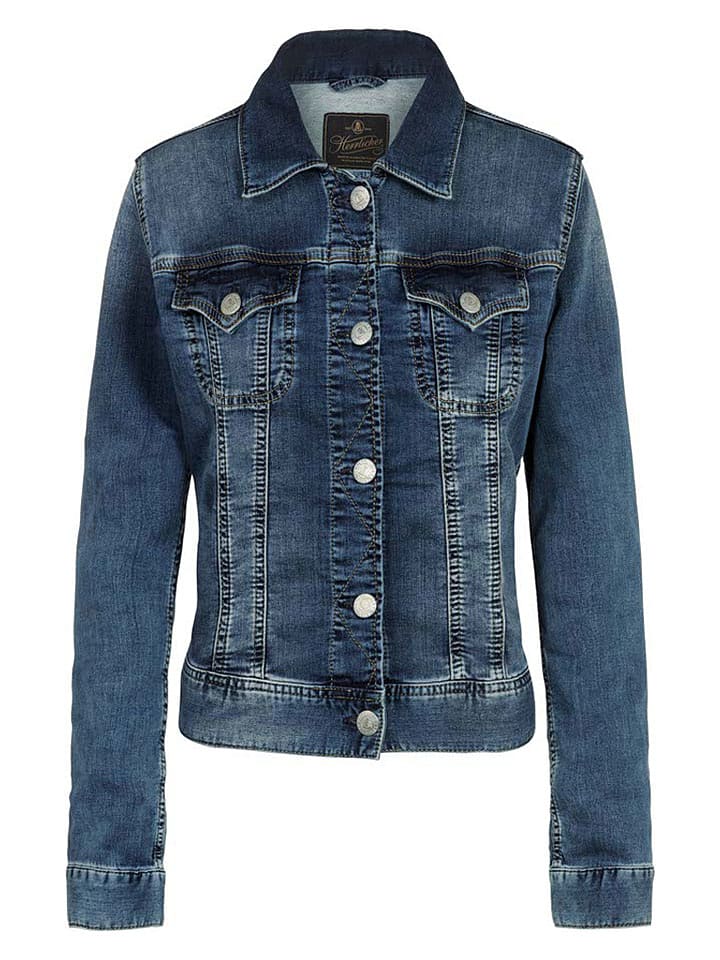 Herrlicher Kurtka dżinsowa "Joplin" w kolorze granatowym rozmiar: S