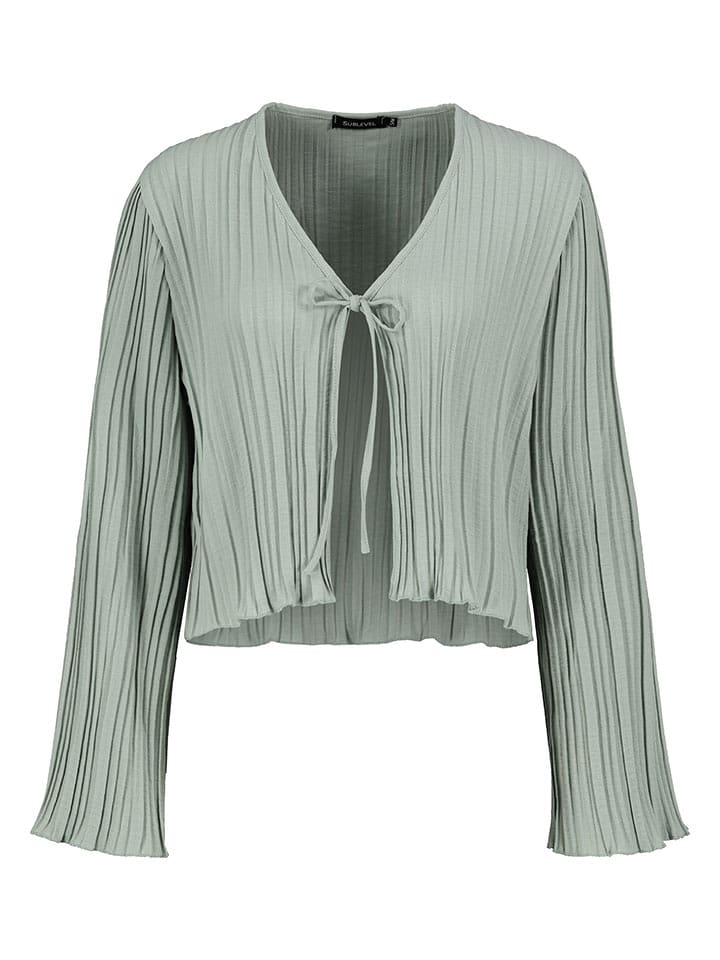 Sublevel Bluzka w kolorze zielonym rozmiar: M/L