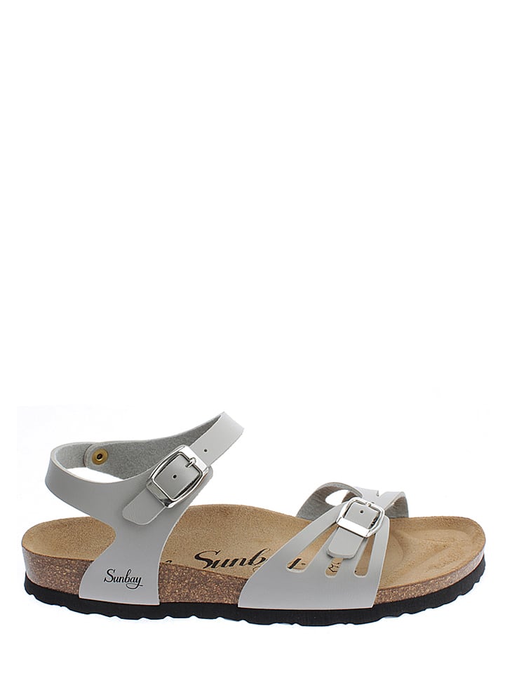 Sunbay Sandały "Althea" w kolorze szarym rozmiar: 40