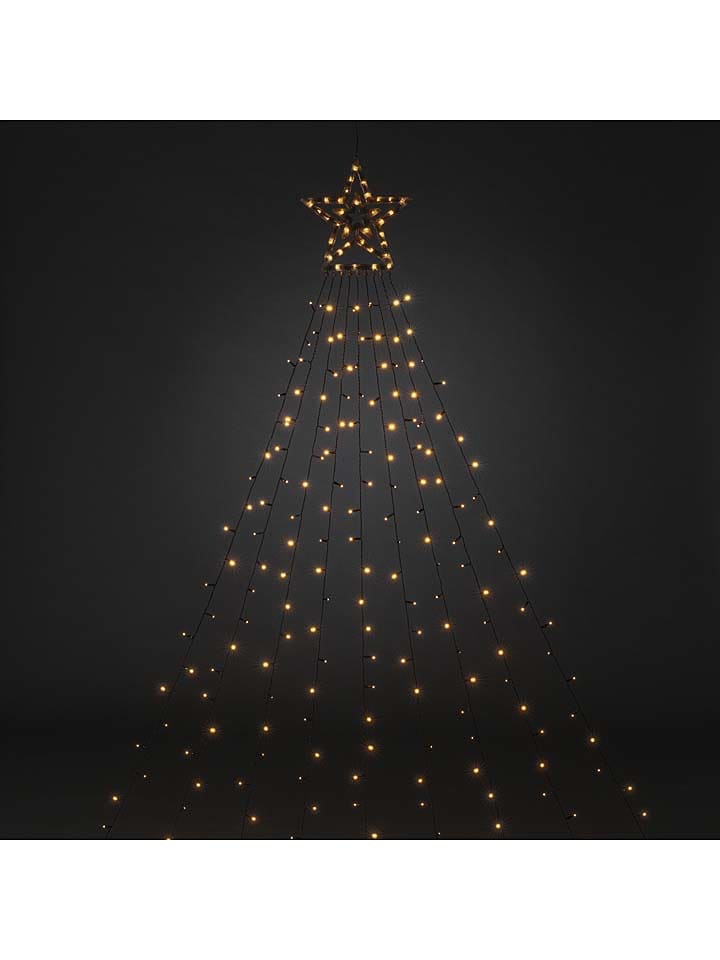 Konstsmide Zasłona świetlna LED w kolorze bursztynowym - dł. 2,7 m rozmiar: onesize