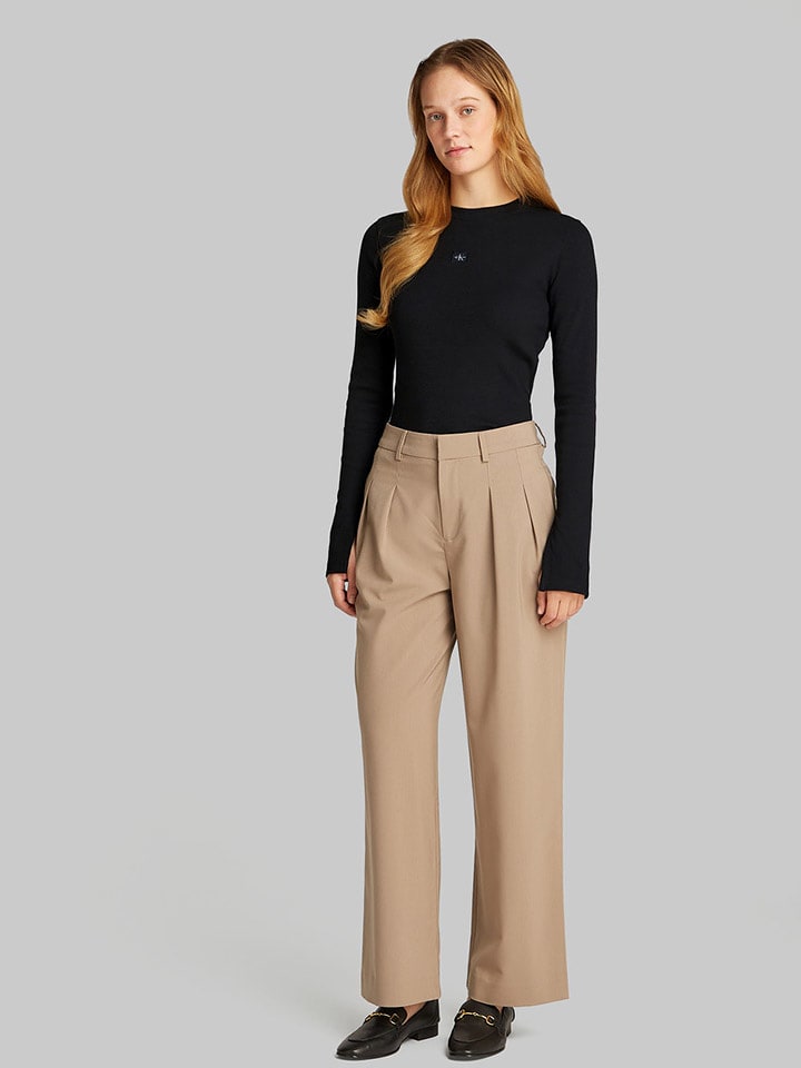 CALVIN KLEIN JEANS Koszulka w kolorze czarnym rozmiar: XS