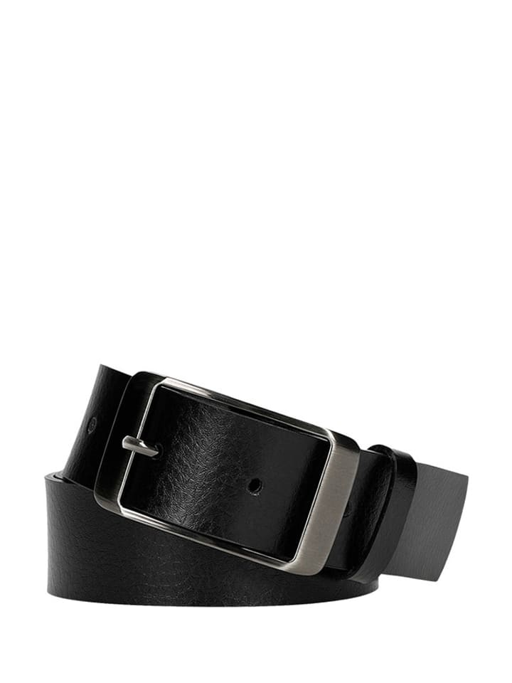 Wojas Skórzany pasek w kolorze czarnym rozmiar: 90